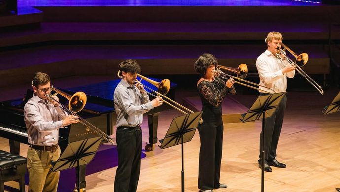 InSlide Out Trombone Quartet