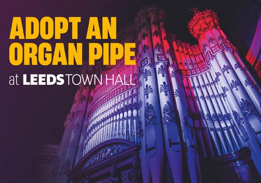 Adopt an Organ Pipe at Leeds Town Hall